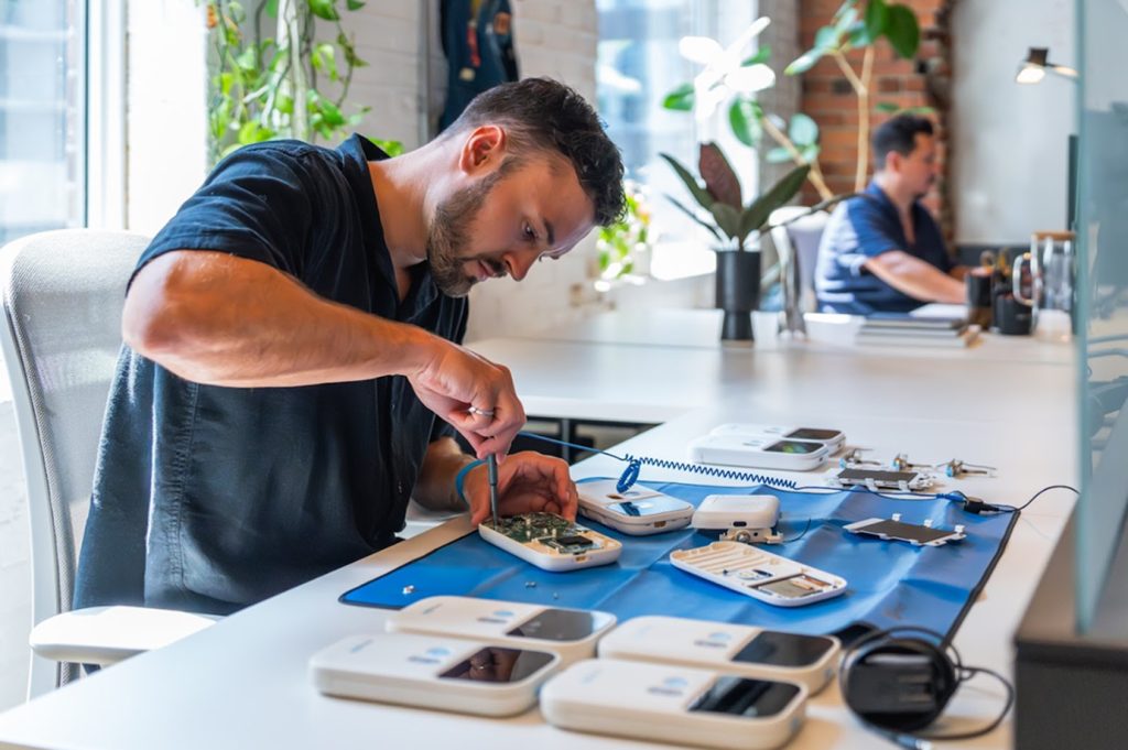 Cortex Design engineer at work