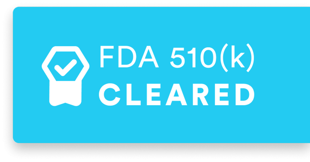 FDA 510(k) cleared tag