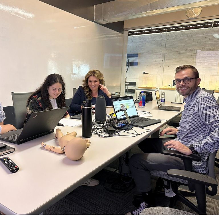 client working with Cortex Design to lead medical device project to commercialization